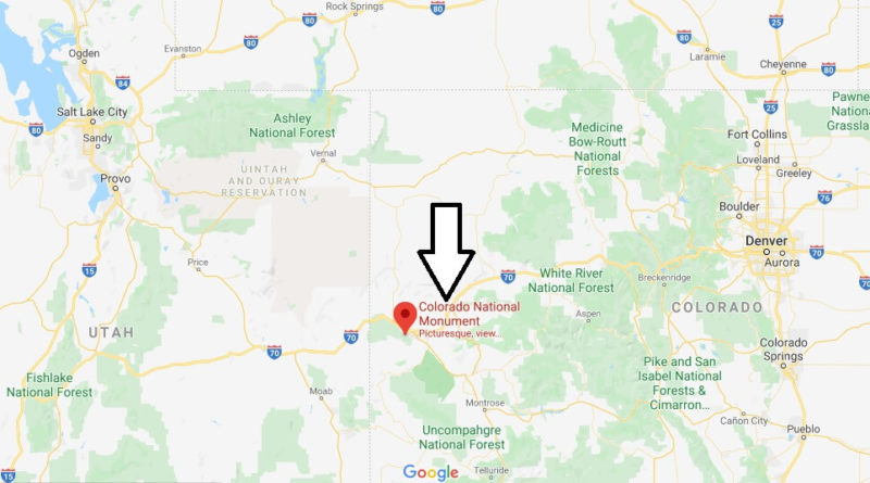 Where is Colorado National Monument? Can you drive through Colorado National Monument?