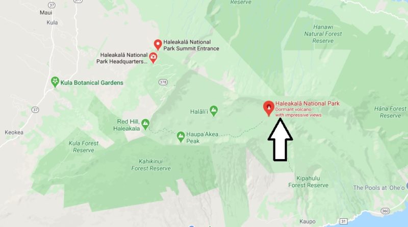 Where is Haleakala National Park? What island is Haleakala National Park on?