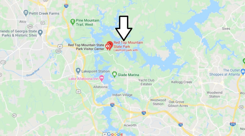 Where is Red Top Mountain State Park? What is there to do at Red Top Mountain?