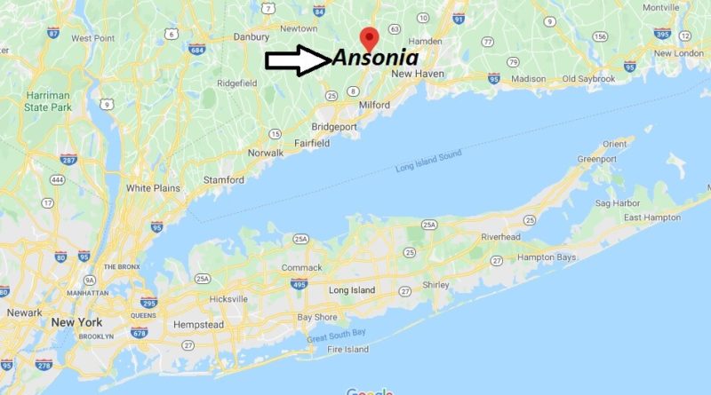 Where is Ansonia, Connecticut? What county is Ansonia in? Ansonia Map