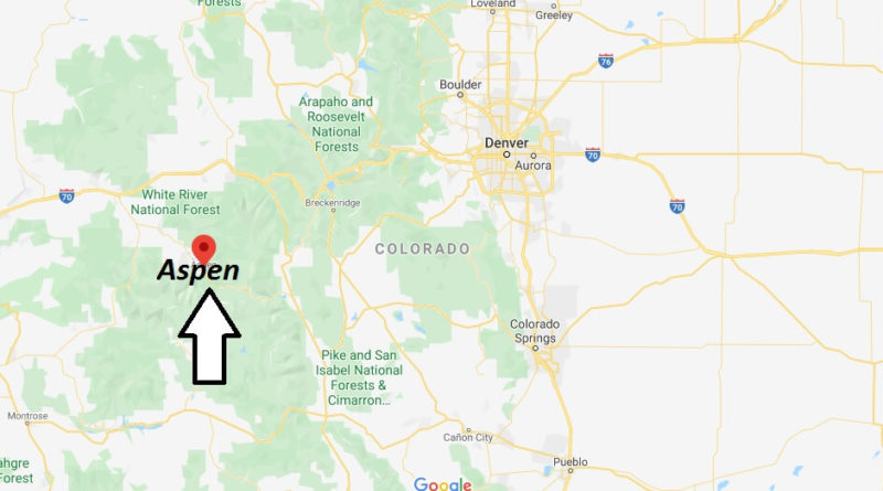 Where is Aspen, Colorado? What county is Aspen in? Aspen Map