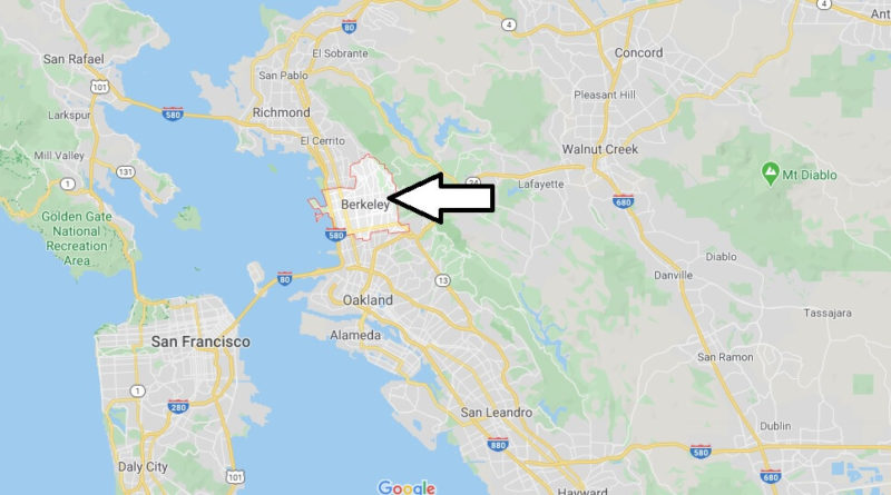 Where is Berkeley California? What county is Berkeley in? Berkeley Map