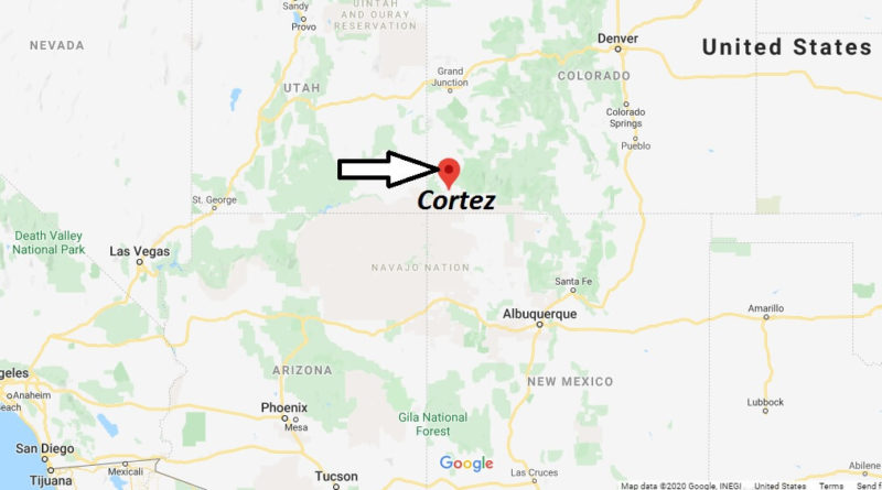 Where is Cortez, Colorado? What county is Cortez in? Cortez Map