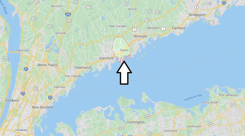 Where is Darien, Connecticut? What county is Darien in? Darien Map
