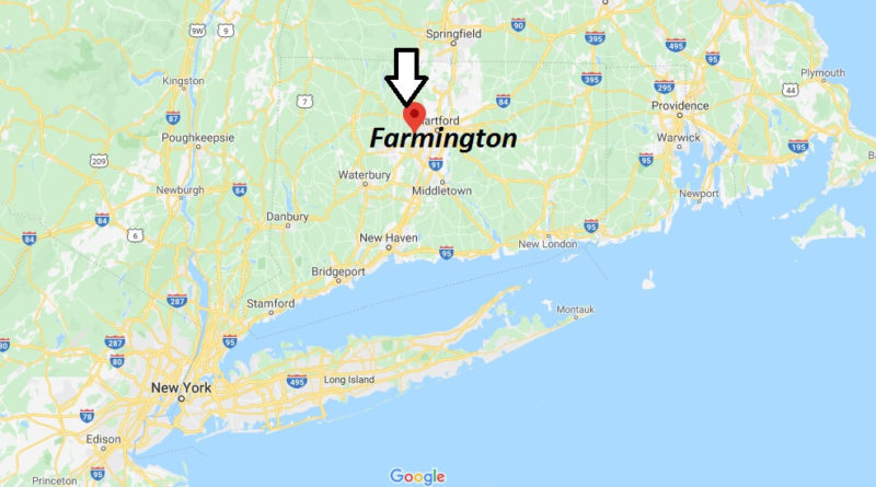 Where is Farmington, Connecticut? What county is Farmington in? Farmington Map
