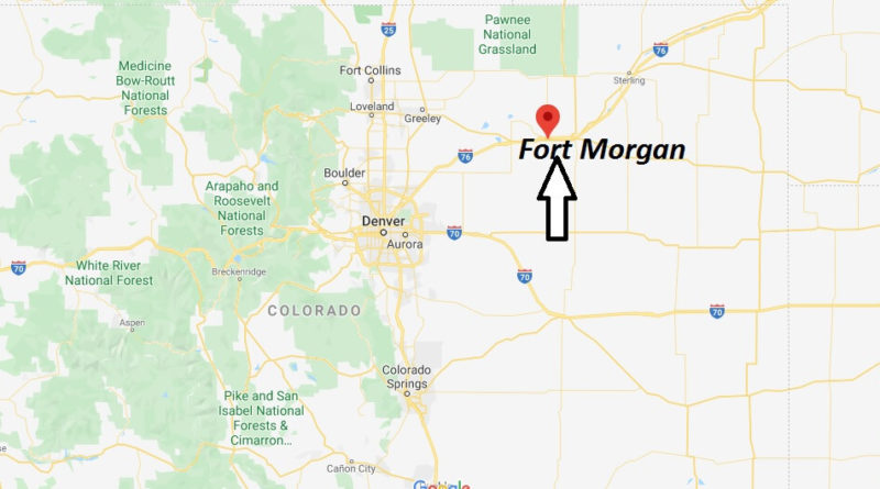 Where is Fort Morgan, Colorado - What county is Fort Morgan in- Fort Morgan Map