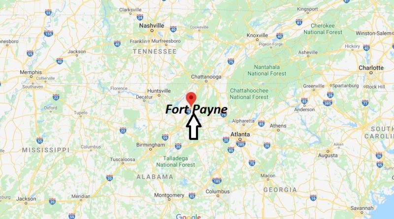 Where is Fort Payne Alabama? What county is Fort Payne in?