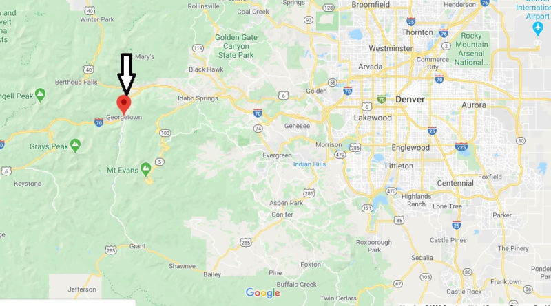 Where is Georgetown, Colorado? What county is Georgetown in? Georgetown Map