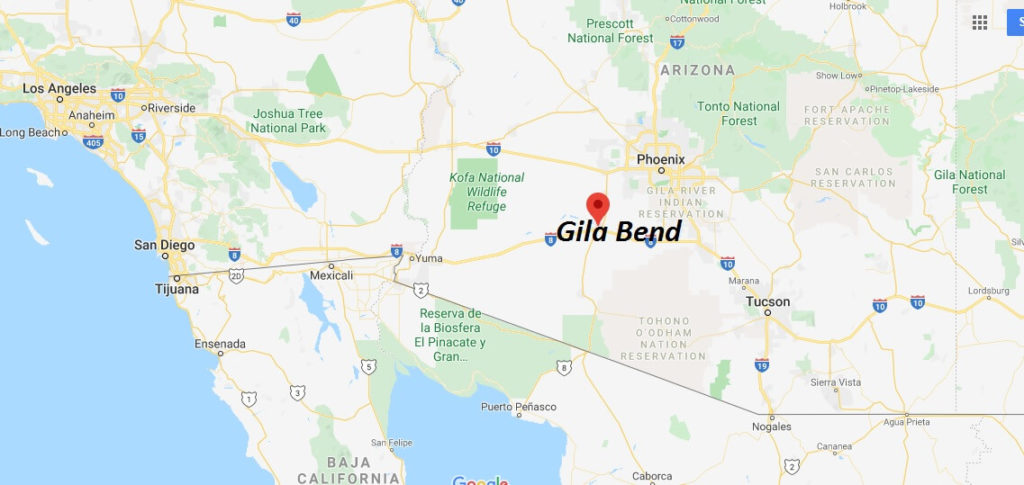 Where is Gila Bend Arizona? What county is Gila Bend in? Gila Bend Map How Far Is Benson Az From The Mexican Border