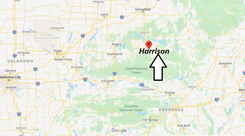 Where is Harrison Arkansas? What county is Harrison in? Harrison Map