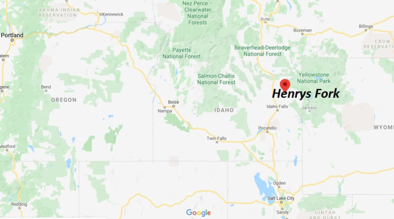 Where is Henrys Fork? How deep is Henry's Lake?