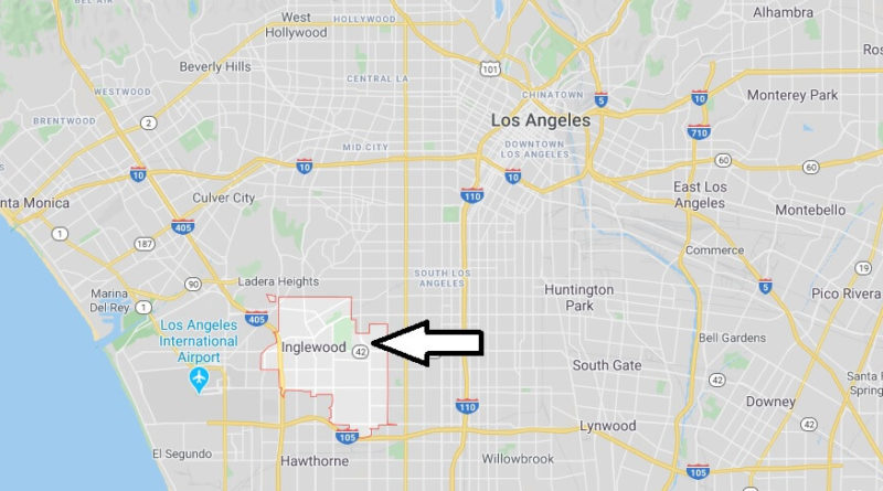 Where is Inglewood, California? What county is Inglewood in? Inglewood Map