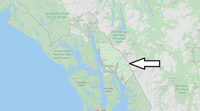 Where is Juneau Alaska? What county is Juneau in? Juneau Map