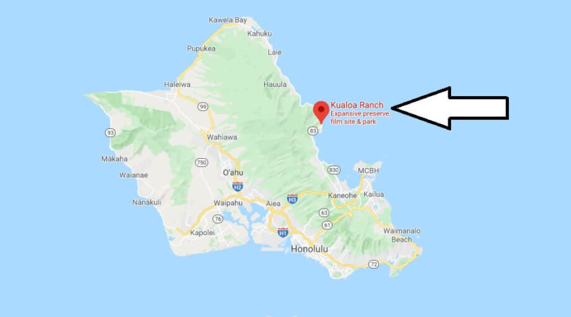 Where is Kualoa? Where is the Jurassic Park tour in Hawaii?