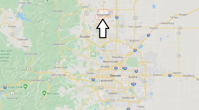 Where is Longmont, Colorado? What county is Longmont in? Longmont Map