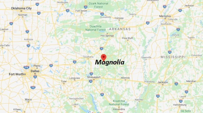 Where is Magnolia Arkansas? What county is Magnolia in? Magnolia Map