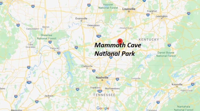 Where is Mammoth Cave National Park? What city is Mammoth Cave National Park in?