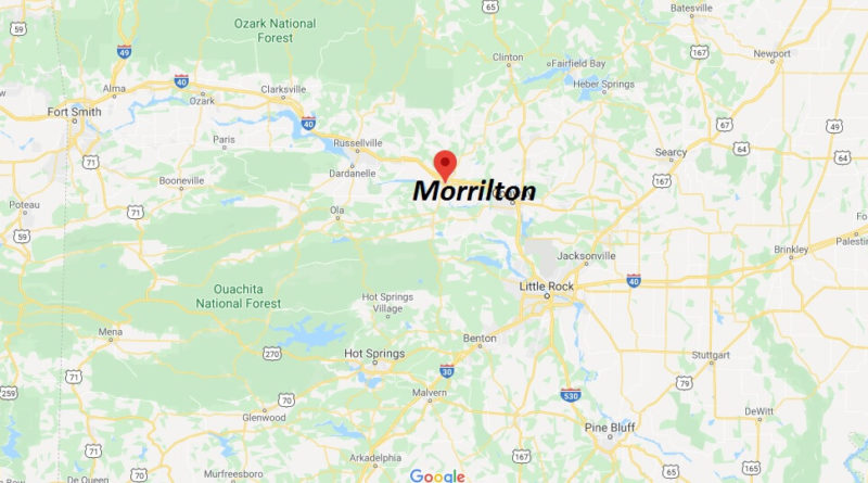 Where is Morrilton Arkansas? What county is Morrilton in? Morrilton Map