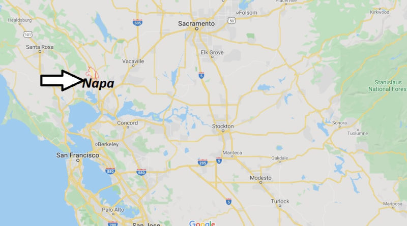 Where is Napa, California? What county is Napa in? Napa Map
