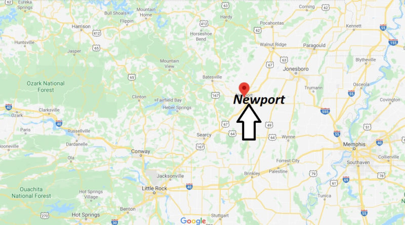 Where is Newport Arkansas? What county is Newport in? Newport Map