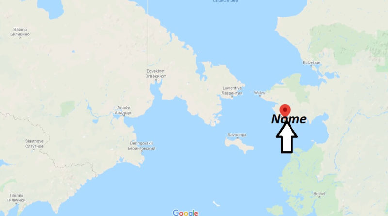 Where is Nome Alaska? What county is Nome in? Nome Map