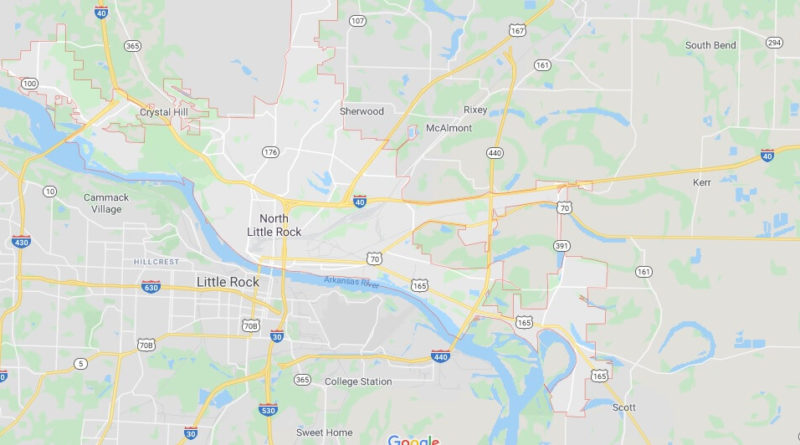 Where is North Little Rock Arkansas? What county is North Little Rock in? North Little Rock Map