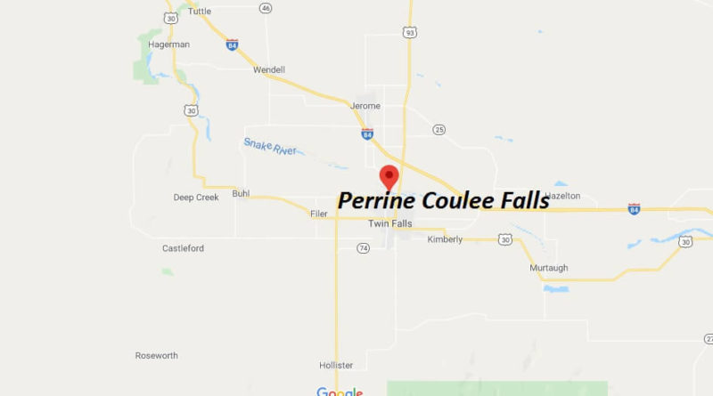 Where is Perrine Coulee Falls?