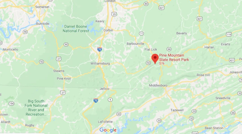 Where is Pine Mountain State Resort Park?