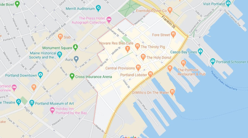 Where is Portland's Old Port? What is the main street in Portland ME?