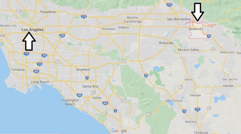 Where is Redlands, California? What county is Redlands in? Redlands Map