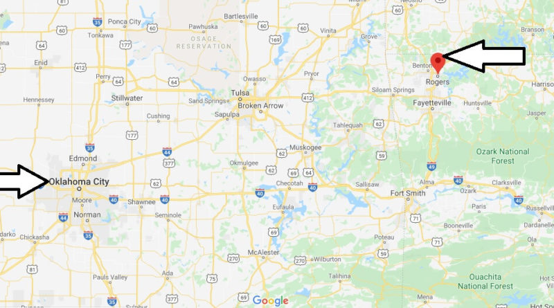 Where is Rogers Arkansas? What county is Rogers in? Rogers Map