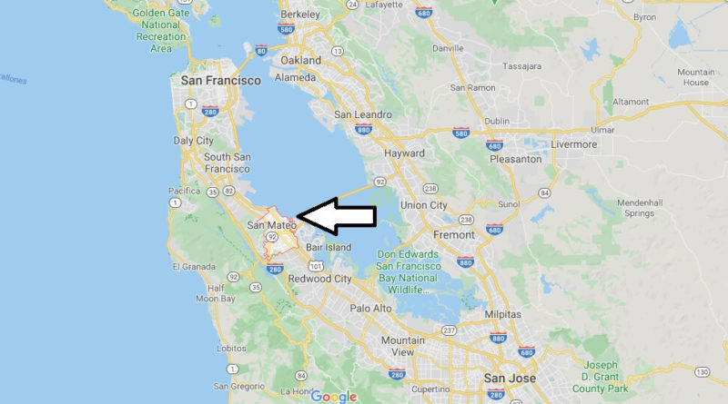 Where is San Mateo, California? What county is San Mateo in? San Mateo Map