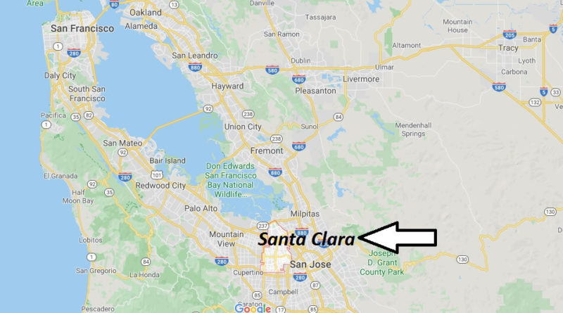 Where Is Santa Clara California What County Is Santa Clara In