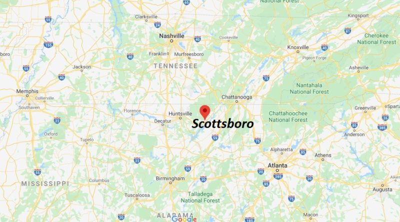 Where is Scottsboro Alabama? What county is Scottsboro in?