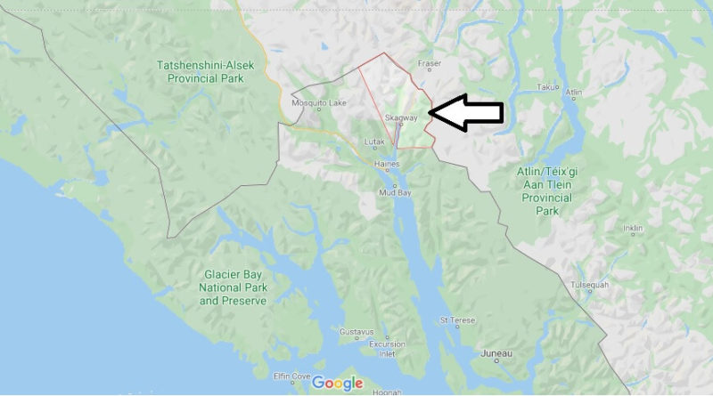 Where is Skagway Alaska? What county is Skagway in? Skagway Map