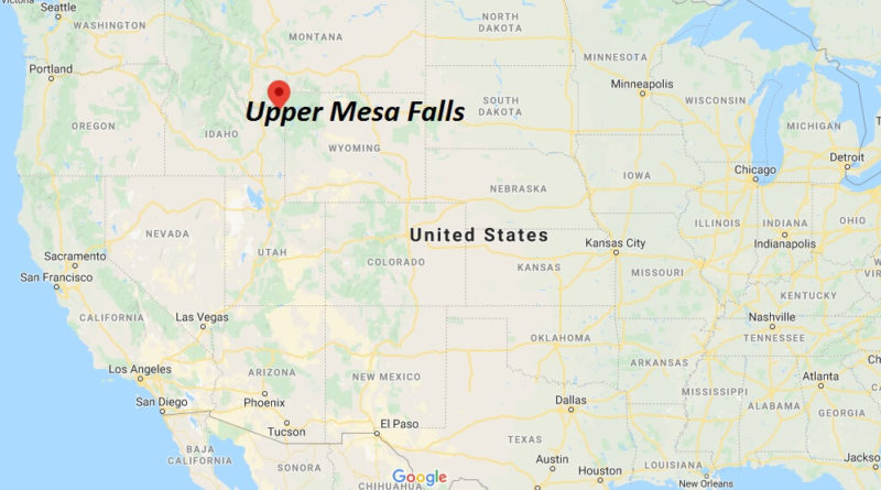 Where is Upper Mesa Falls? How do you get to the upper mesa falls?