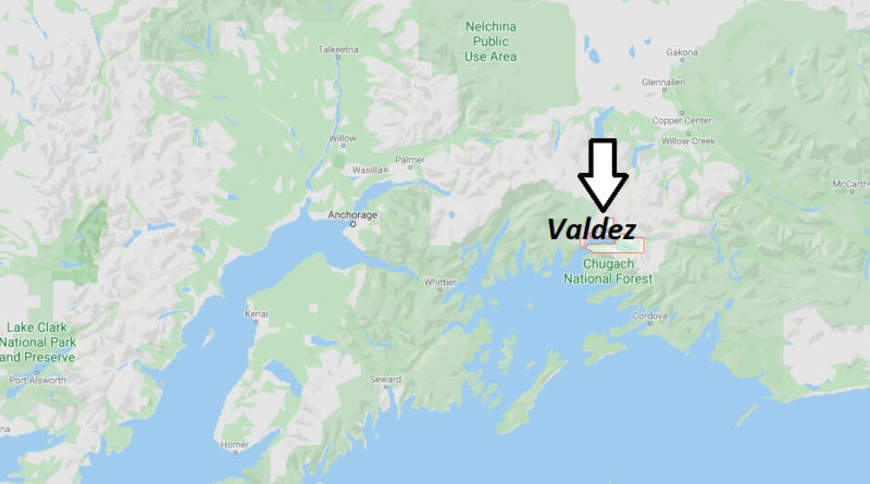Where is Valdez Alaska? What county is Valdez in? Valdez Map