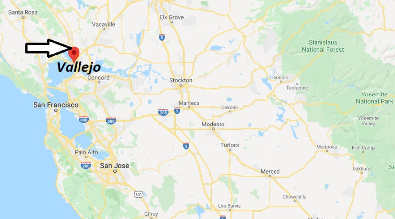 Where is Vallejo, California? What county is Vallejo in? Vallejo Map