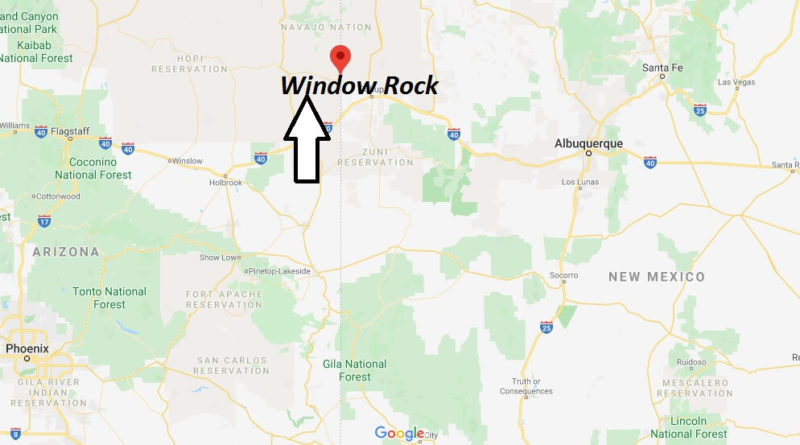 Where is Window Rock Arizona? What county is Window Rock in? Window Rock Map