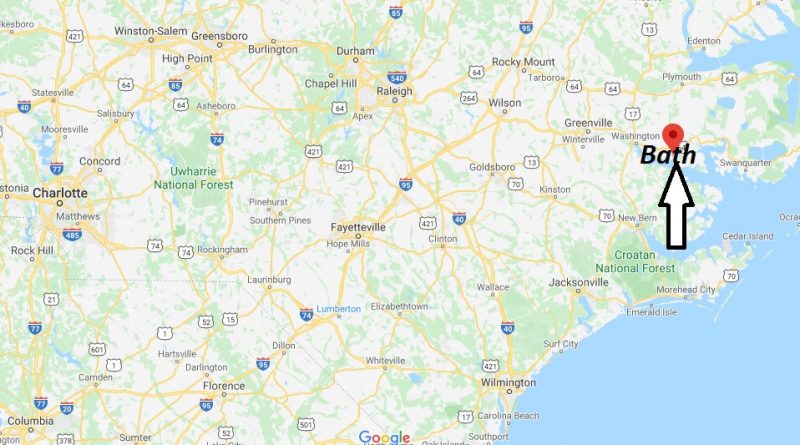 Where is Bath, North Carolina? What county is Bath North Carolina in