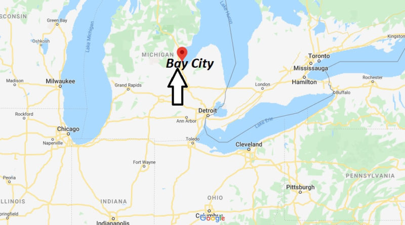 Where is Bay City, Michigan? What county is Bay City in? Bay City Map