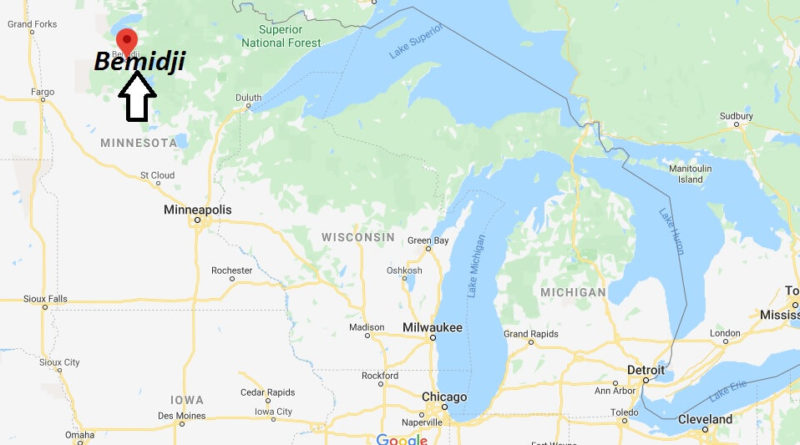 Where is Bemidji, Minnesota? What county is Bemidji in? Bemidji Map