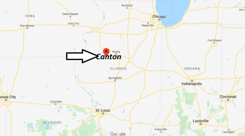 Where is Canton, Illinois? What county is Canton in? Canton Map