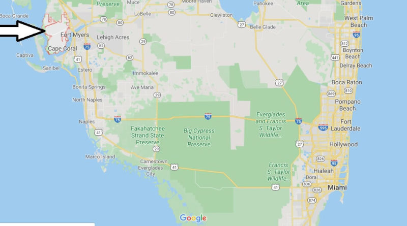 Where is Cape Coral, Florida? What county is Cape Coral in? Cape Coral Map