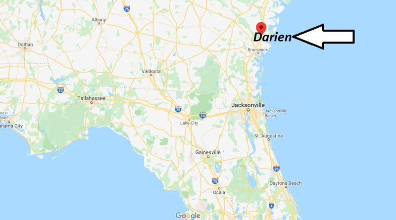 Where is Darien, Georgia? What county is Darien in? Darien Map