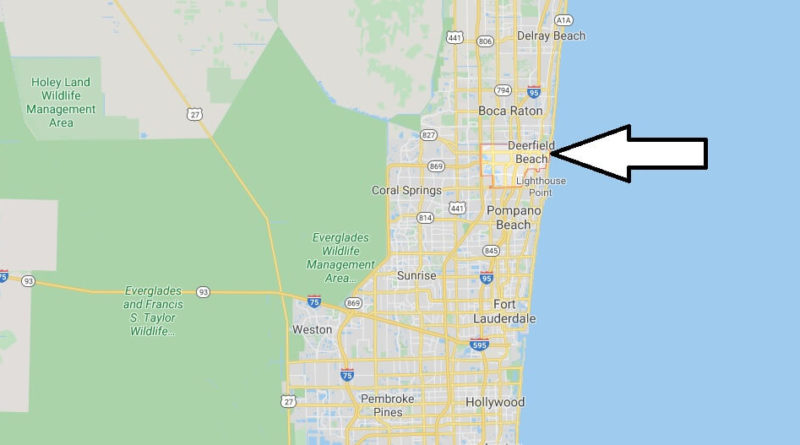 Where is Deerfield Beach, Florida? What county is Deerfield Beach in? Deerfield Beach Map