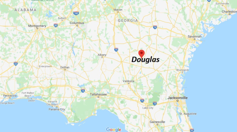 Where is Douglas, Georgia? What county is Douglas in? Douglas Map