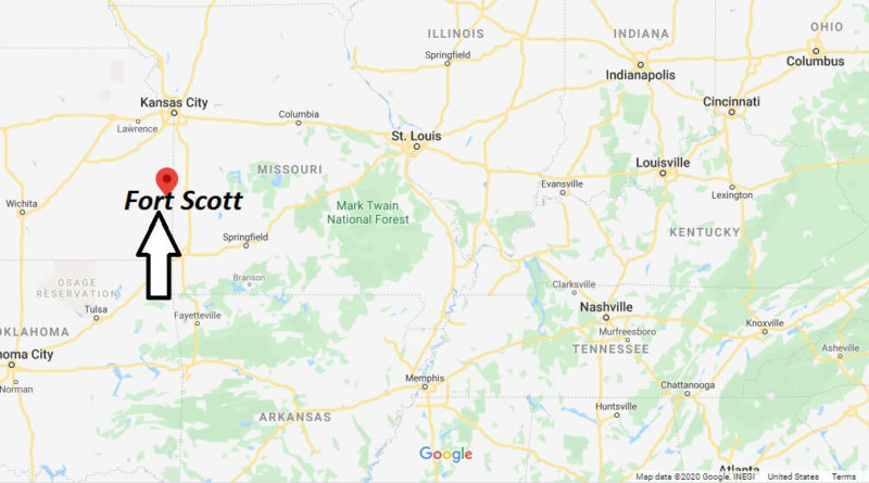 Where Is Fort Scott Kansas What County Is Fort Scott In Fort