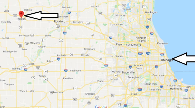 Where is Freeport, Illinois? What county is Freeport in? Freeport Map