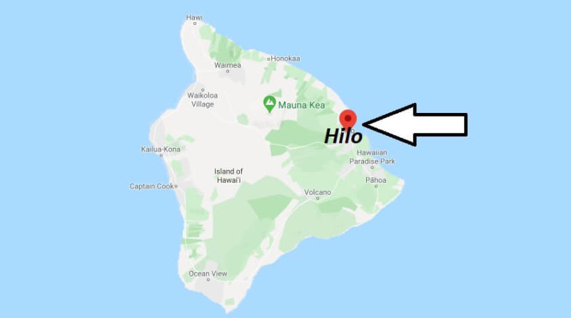Where is Hilo, Hawaii? What county is Hilo in? Hilo Map